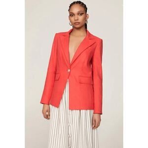 70. Veronica Beard Sedgwick Dickey Blazer Womens 6 Work Career Preppy First Lady